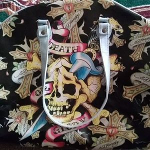 Genuine Vintage Ed Hardy Travel Bag